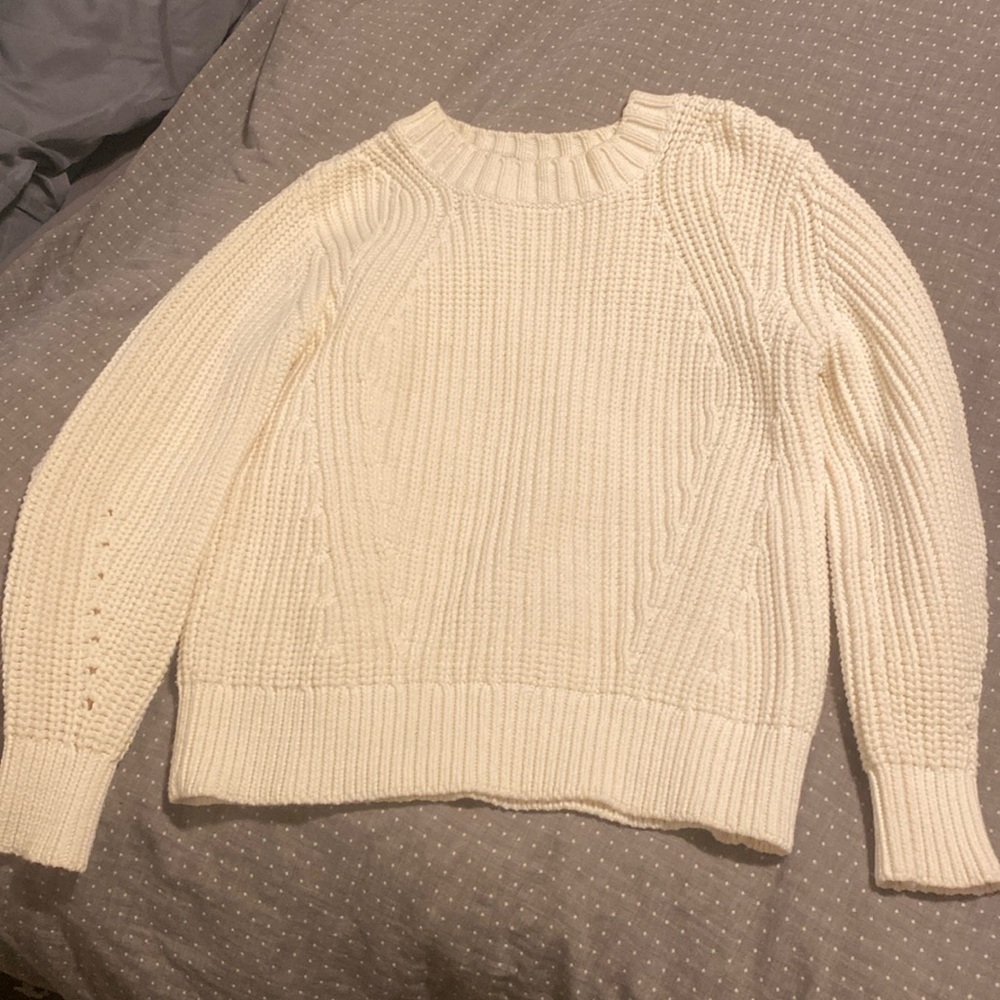 Everlane fisherman cotton sweater